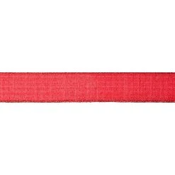 Best Pirce 🛒 1.5" x 10yd. Glitter Faux Linen Wired Ribbon by Celebrate It® 🔥 Christmas ✔️ -Celebrate It Sales Shop 10696082 3