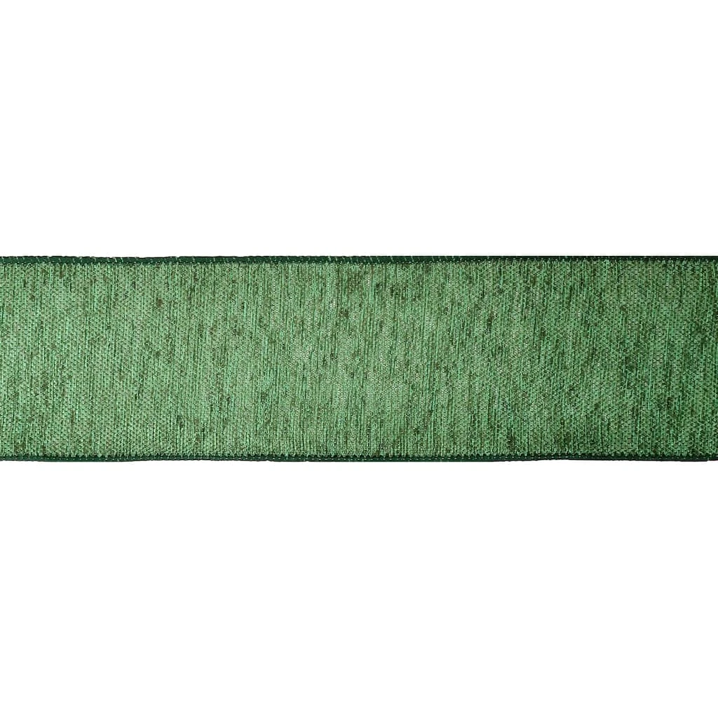 Best Pirce 🥰 2.5" x 20ft. Faux Linen Wired Ribbon by Celebrate It™ Christmas ✨ 3 Best Pirce 🥰 2.5" x 20ft. Faux Linen Wired Ribbon by Celebrate It™ Christmas ✨ - Image 3