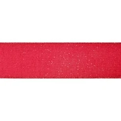 Cheap 🔔 2.5" x 20ft. Glitter Faux Linen Wired Ribbon by Celebrate It™ 🥰 Christmas ❤️ -Celebrate It Sales Shop 10696113 3