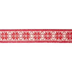 Buy π 1.5" x 18ft. Faux Burlap Wired Snowflake Ribbon by Celebrate It™ Christmas π 5 Buy π 1.5" x 18ft. Faux Burlap Wired Snowflake Ribbon by Celebrate It™ Christmas π -Celebrate It Sales Shop 10696126 3