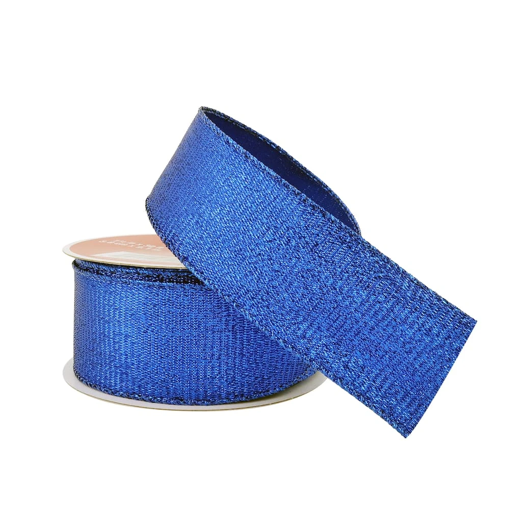 New π 1.5" x 30ft. Metallic Wired Ribbon by Celebrate It™ Christmas βοΈ 2 New π 1.5" x 30ft. Metallic Wired Ribbon by Celebrate It™ Christmas βοΈ - Image 2