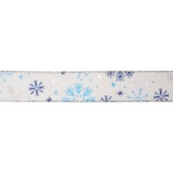 Cheap π 1.5" x 30ft. Taffeta Wired Foil Snowflake Ribbon by Celebrate It™ Christmas π 5 Cheap π 1.5" x 30ft. Taffeta Wired Foil Snowflake Ribbon by Celebrate It™ Christmas π -Celebrate It Sales Shop 10696132 3