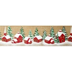 Top 10 ⭐ 2.5" x 20ft. Faux Linen Wired Cottage Ribbon by Celebrate It™ ⭐ Christmas 💯 5 Top 10 ⭐ 2.5" x 20ft. Faux Linen Wired Cottage Ribbon by Celebrate It™ ⭐ Christmas 💯 -Celebrate It Sales Shop 10696133 3