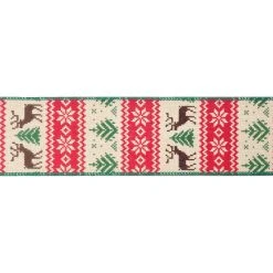 Budget β¨ 2.5" x 20ft. Faux Linen Wired Deer & Trees Ribbon by Celebrate It™ βοΈ Christmas π 5 Budget β¨ 2.5" x 20ft. Faux Linen Wired Deer & Trees Ribbon by Celebrate It™ βοΈ Christmas π -Celebrate It Sales Shop 10696148 3