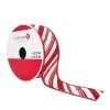 Top 10 ⌛ 1.5" x 30ft. Taffeta Wired Slant Stripes Ribbon by Celebrate It™ Christmas ⌛