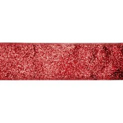 Coupon 👏 2.5" x 20ft. Taffeta Wired Chunky Glitter Ribbon by Celebrate It™ ❄ Christmas ❤️ -Celebrate It Sales Shop 10696266 3
