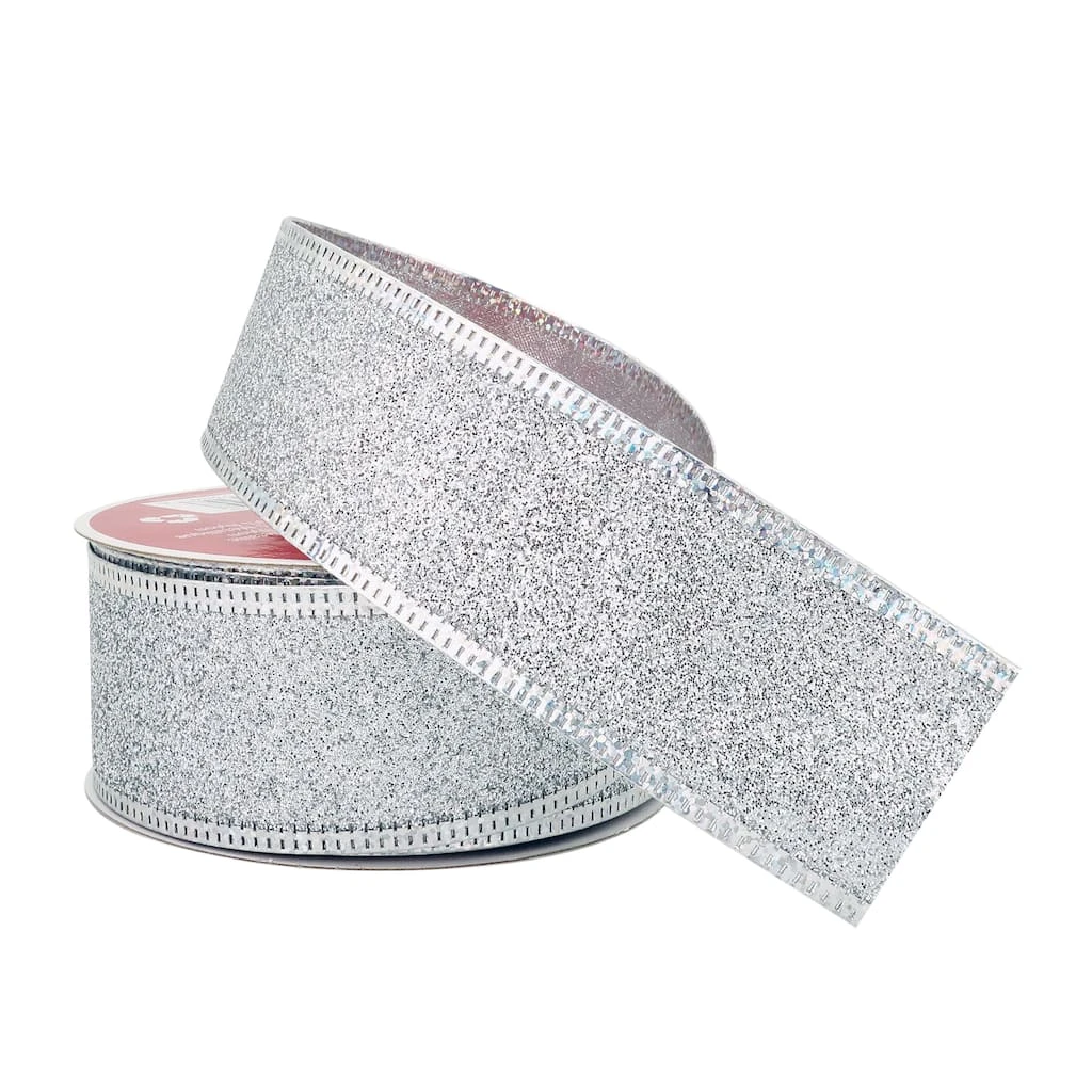 Best reviews of π 1.5" x 30ft. Metallic Sheer Wired Glitter Ribbon by Celebrate It™ βοΈ Christmas β 2 Best reviews of π 1.5" x 30ft. Metallic Sheer Wired Glitter Ribbon by Celebrate It™ βοΈ Christmas β - Image 2
