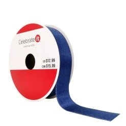 Cheapest 🔥 7/8" x 24ft. Shimmer Ribbon by Celebrate It™ Christmas ❤️