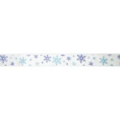 Cheap ⭐ 7/8" x 24ft. Satin Snowflake Ribbon by Celebrate It™ Christmas 🥰 5 Cheap ⭐ 7/8" x 24ft. Satin Snowflake Ribbon by Celebrate It™ Christmas 🥰 -Celebrate It Sales Shop 10696284 3