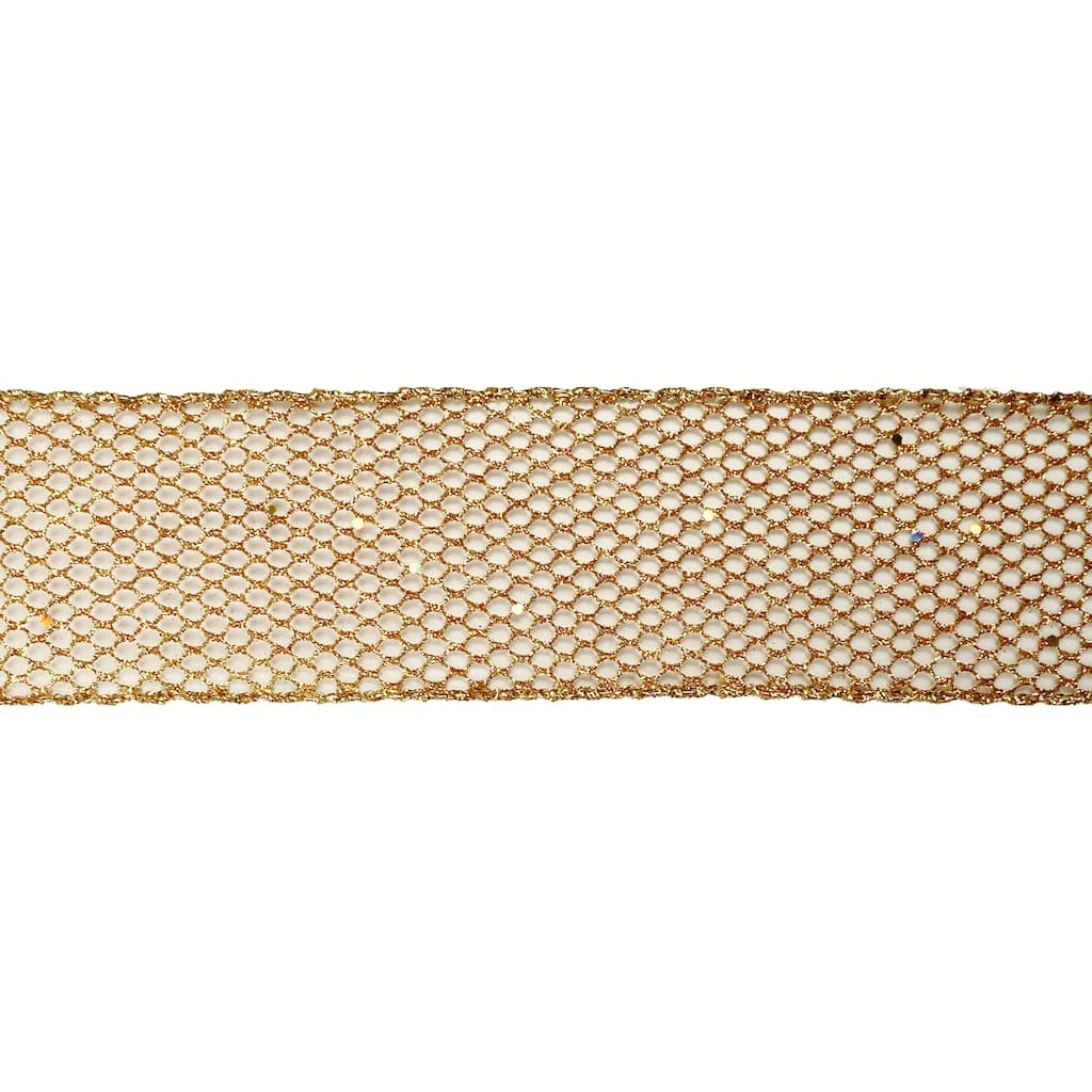 Flash Sale βοΈ 2.5" x 20ft. Wired Mesh Ribbon by Celebrate® β Christmas by Celebrate It π 3 Flash Sale βοΈ 2.5" x 20ft. Wired Mesh Ribbon by Celebrate® β Christmas by Celebrate It π - Image 3