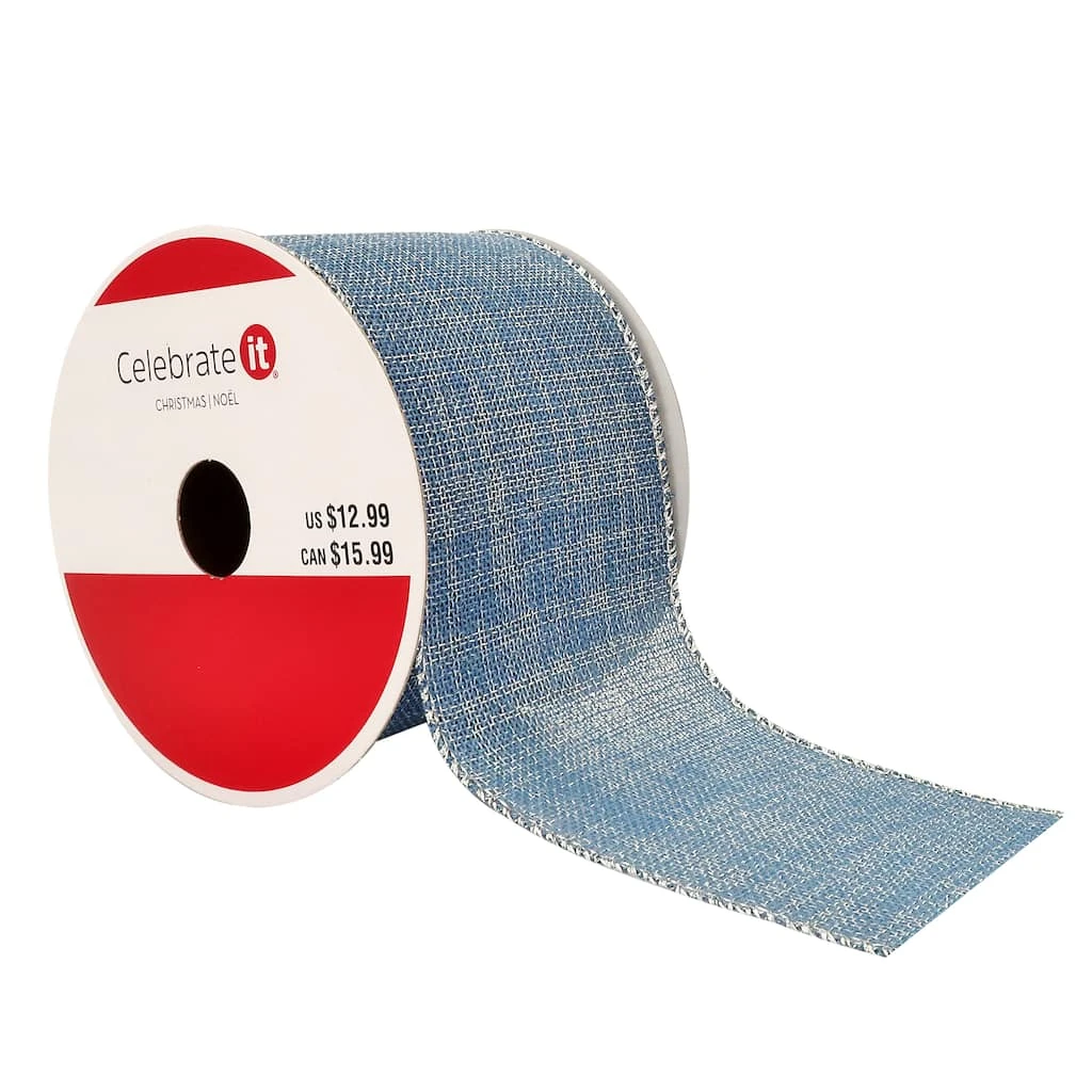 Best reviews of π 2.5" x 20ft. Faux Linen Wired Ribbon by Celebrate It® π Christmas βοΈ 1 Best reviews of π 2.5" x 20ft. Faux Linen Wired Ribbon by Celebrate It® π Christmas βοΈ