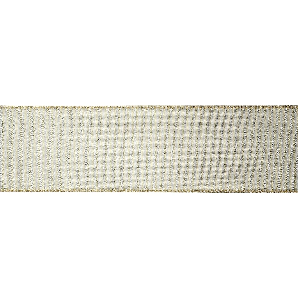 Flash Sale π 2.5" x 20ft. Sheer Metallic Wired Ribbon by Celebrate It® Christmas π― 3 Flash Sale π 2.5" x 20ft. Sheer Metallic Wired Ribbon by Celebrate It® Christmas π― - Image 3