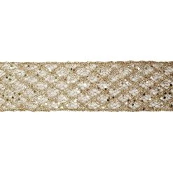 Discount π 2.5" x 18ft. Mesh Wired Glitter Ribbon by Celebrate It® Christmas π 5 Discount π 2.5" x 18ft. Mesh Wired Glitter Ribbon by Celebrate It® Christmas π -Celebrate It Sales Shop 10696361 3