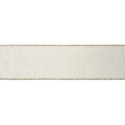 Brand new ⌛ 2.5" x 20ft. Faux Burlap Wired Ribbon by Celebrate It® 🛒 Christmas 👏 -Celebrate It Sales Shop 10696367 3