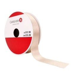 Hot Sale ⌛ 7/8" x 24ft. Shimmer Ribbon by Celebrate It® 🥰 Christmas ⌛