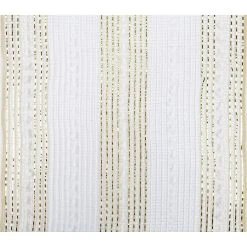 Best deal 🔔 9.5" x 18ft. Snowball Stripe Mesh by Celebrate It® ❄ Christmas ✨ -Celebrate It Sales Shop 10696400 3