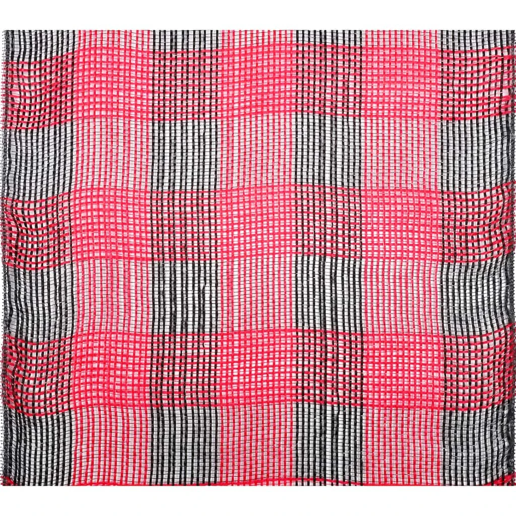 Flash Sale 🧨 9.5" x 18ft. Buffalo Check Mesh by Celebrate It® 🧨 Christmas ✔️ 3 Flash Sale 🧨 9.5" x 18ft. Buffalo Check Mesh by Celebrate It® 🧨 Christmas ✔️ - Image 3