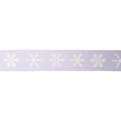 Cheapest ❤️ 1.5" x 30ft. Faux Linen Wired Snowflake Ribbon by Celebrate It® ❄ Christmas ❤️ 5 Cheapest ❤️ 1.5" x 30ft. Faux Linen Wired Snowflake Ribbon by Celebrate It® ❄ Christmas ❤️ -Celebrate It Sales Shop 10696409 3