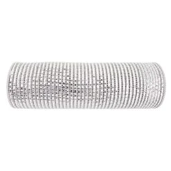 Cheap 🔔 9.5" x 18ft. Metallic Mesh by Celebrate It® Christmas ✔️