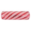 Outlet 🎉 9.5" x 10ft. Metallic Candy Cane Stripe Mesh by Celebrate It® ❄ Christmas 😍