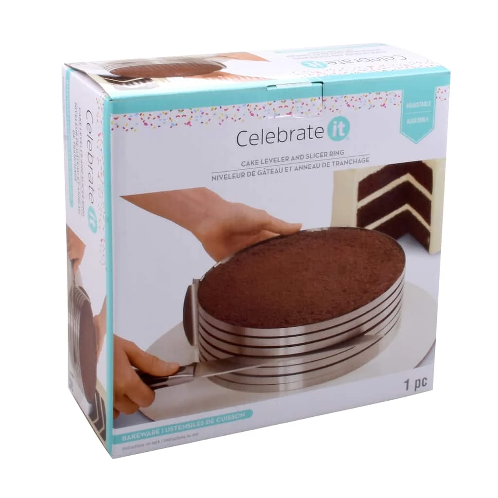 Outlet ❤️ Cake Leveler & Slicing Ring by Celebrate It™ ⌛ 4 Outlet ❤️ Cake Leveler & Slicing Ring by Celebrate It™ ⌛ - Image 4