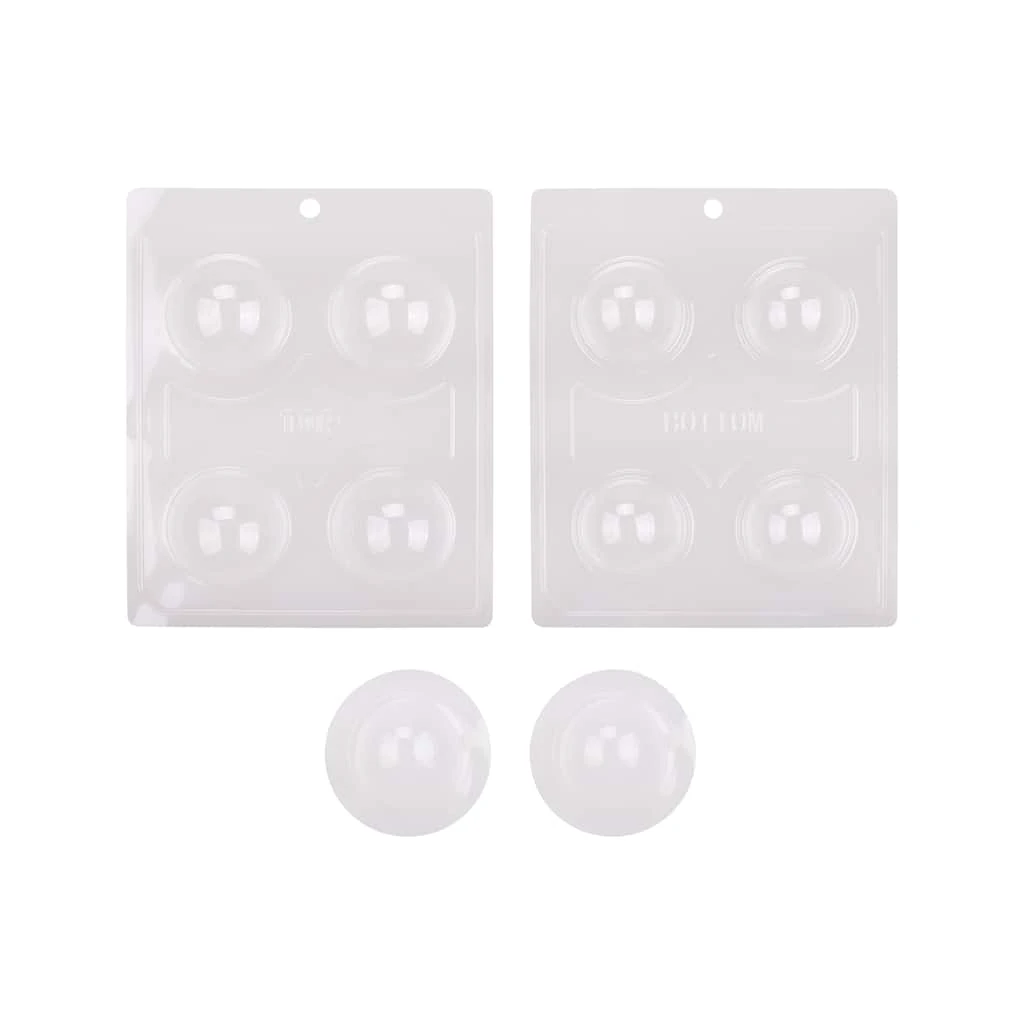 Cheapest ๐ 3-Part 4 Cavity Ball Mold by Celebrate It™ ๐ 3 Cheapest ๐ 3-Part 4 Cavity Ball Mold by Celebrate It™ ๐ - Image 3
