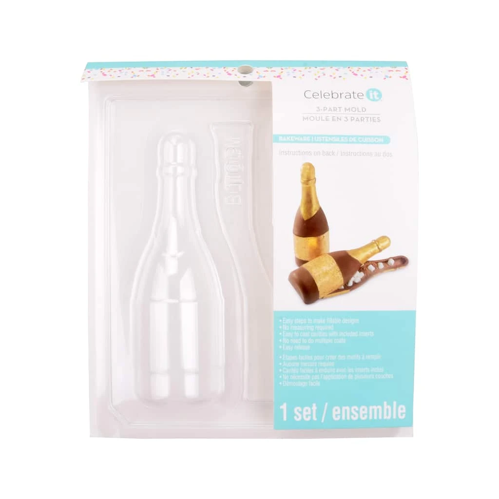 Wholesale π€© Bottle 3-Part Mold by Celebrate It™ π 1 Wholesale π€© Bottle 3-Part Mold by Celebrate It™ π