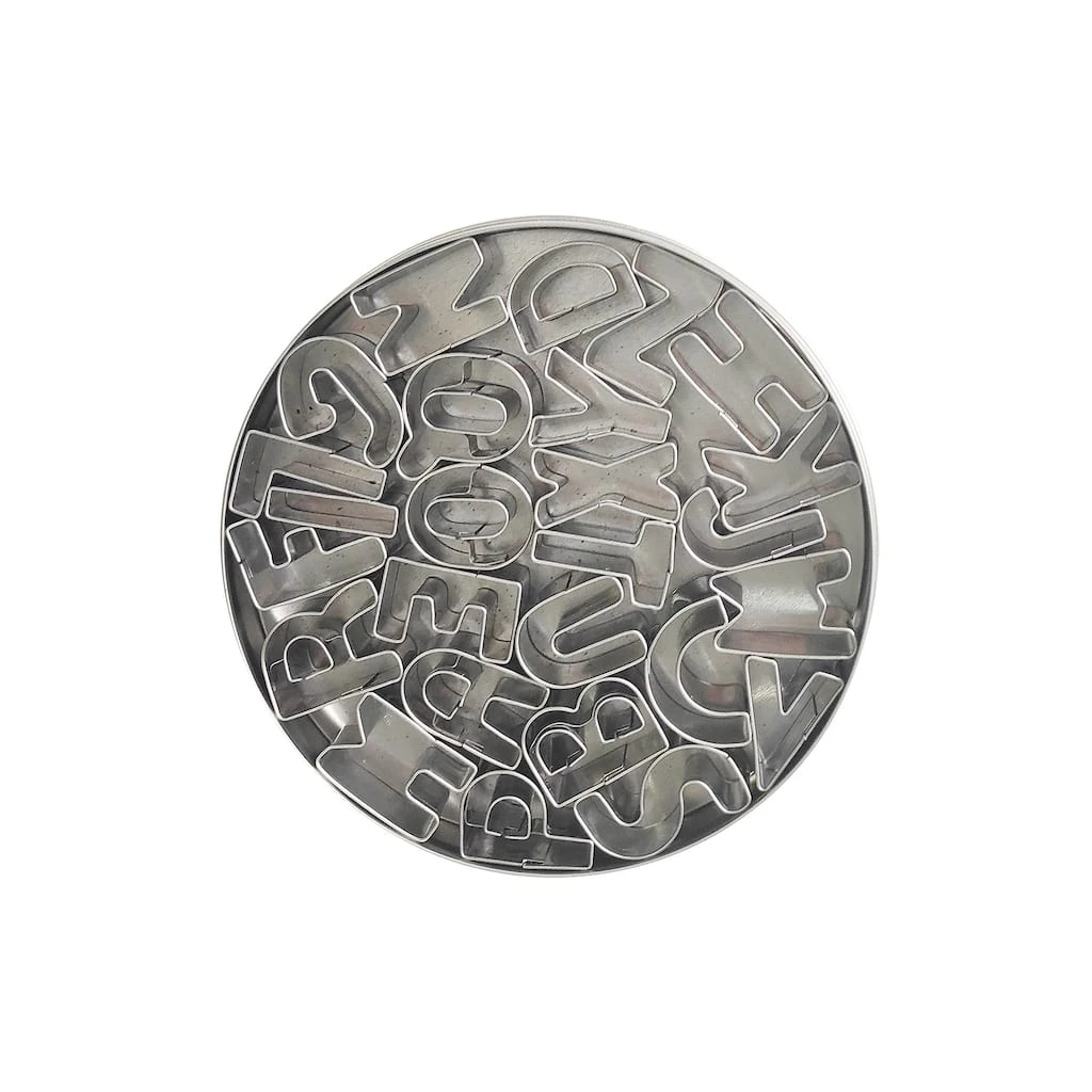 Buy ❤️ 27-Piece Alphabet Fondant Cutters by Celebrate It™ 🔥 1 Buy ❤️ 27-Piece Alphabet Fondant Cutters by Celebrate It™ 🔥