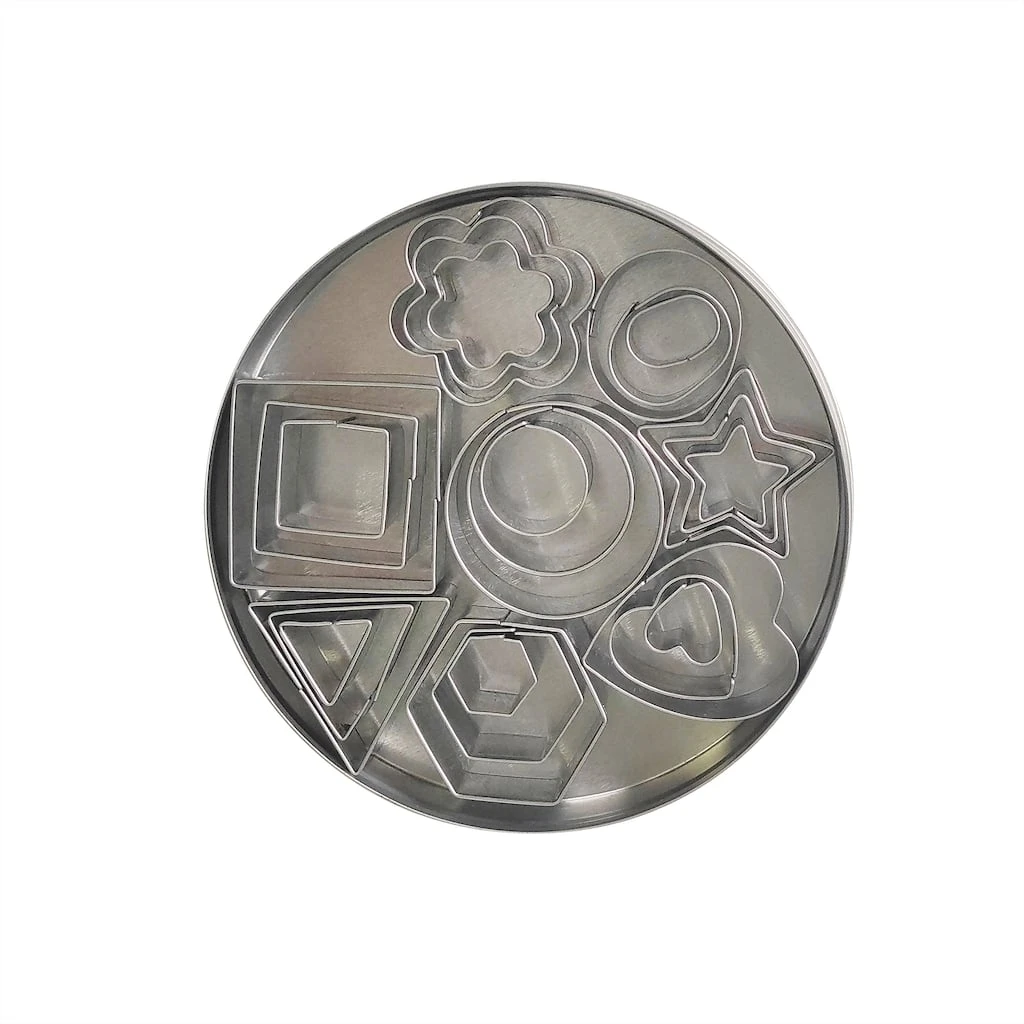 Cheapest ⭐ 25-Piece Multi Shape Fondant Cutter Set by Celebrate It™ 🛒 1 Cheapest ⭐ 25-Piece Multi Shape Fondant Cutter Set by Celebrate It™ 🛒