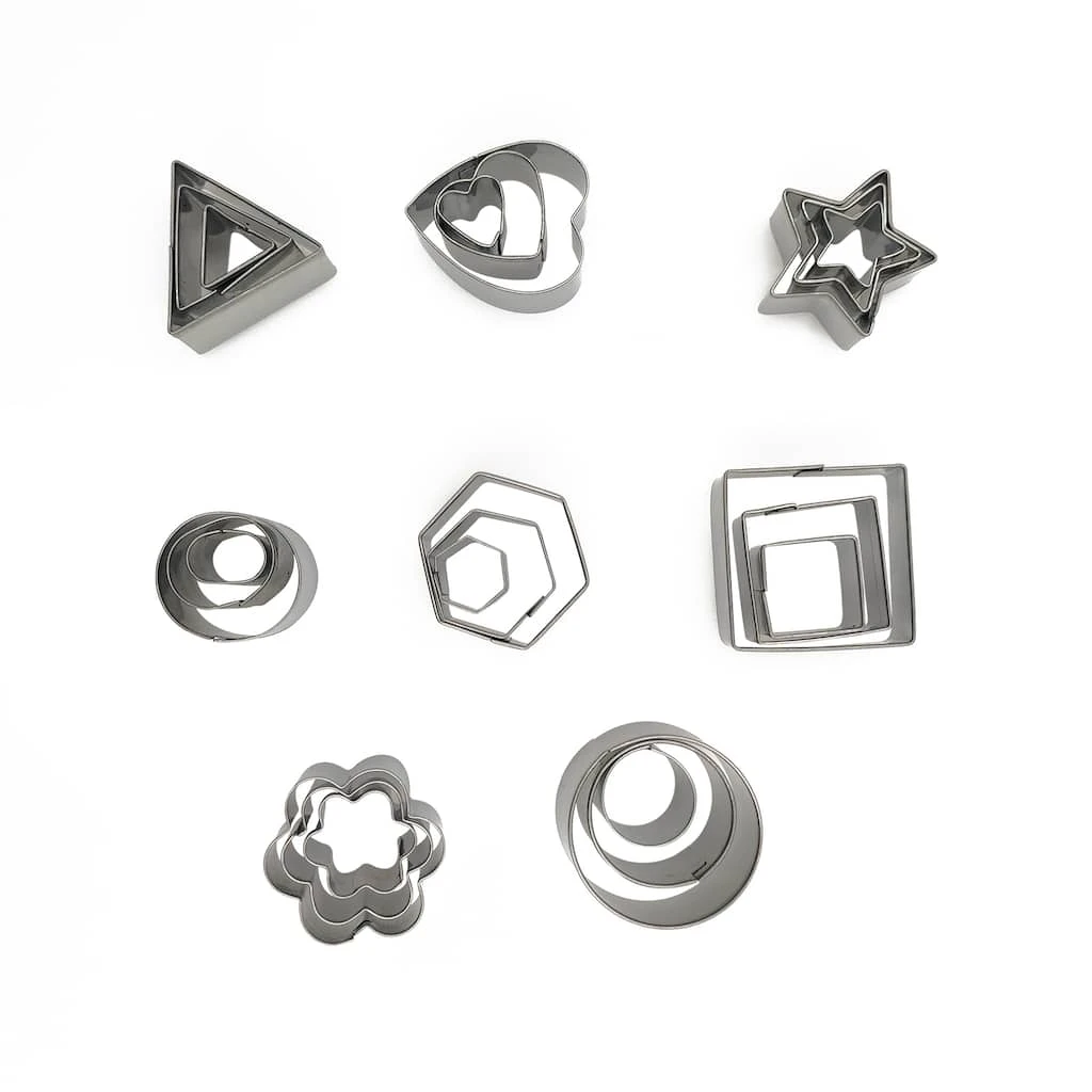 Cheapest ⭐ 25-Piece Multi Shape Fondant Cutter Set by Celebrate It™ 🛒 2 Cheapest ⭐ 25-Piece Multi Shape Fondant Cutter Set by Celebrate It™ 🛒 - Image 2