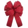 Hot Sale 💯 20.5" Shimmery Red Christmas Décor Bow by Celebrate It® ✨
