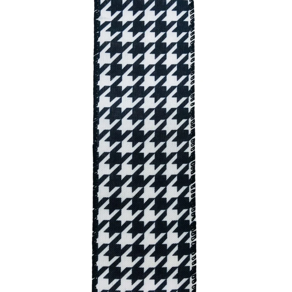 Cheap π 20.5" Black & White Houndstooth β Christmas Décor Bow by Celebrate It® π 2 Cheap π 20.5" Black & White Houndstooth β Christmas Décor Bow by Celebrate It® π - Image 2