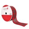 Budget 😉 2.5" x 80ft. Wired Plaid Ribbon by Celebrate It® ❄ Christmas ✨