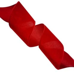 Best deal ⌛ 3.5'' x 25 ft. Red Velvet Ribbon by Celebrate It® 🧨 -Celebrate It Sales Shop 10697870 4
