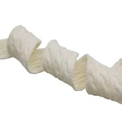 Buy ⌛ 3.5'' x 6 ft. White Cable Knit Ribbon by Celebrate It® ❤️ -Celebrate It Sales Shop 10697871 4