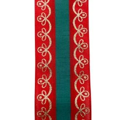Hot Sale ✨ 3.5'' x 15 ft. Nutcracker Ribbon by Celebrate It® ✨ -Celebrate It Sales Shop 10697873 3