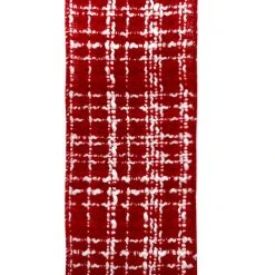 Coupon ⌛ 3.5'' x 15 ft. Red and White Tweed Ribbon by Celebrate It® ✨ -Celebrate It Sales Shop 10697875 3