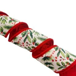 Best deal π€© 3.5'' x 9 ft. Holly Print Ribbon with Velvet Edge by Celebrate It® π 7 Best deal π€© 3.5'' x 9 ft. Holly Print Ribbon with Velvet Edge by Celebrate It® π -Celebrate It Sales Shop 10697878 4