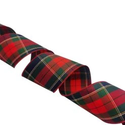 Coupon ⌛ 3.5'' x 25 ft. Red and Navy Plaid Ribbon by Celebrate It® 🤩 -Celebrate It Sales Shop 10697889 4