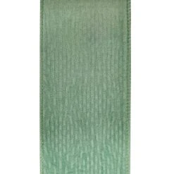 Brand new ✔️ 3.5'' x 15 ft. Green Velvet Ribbon by Celebrate It® 🥰 -Celebrate It Sales Shop 10698089 3