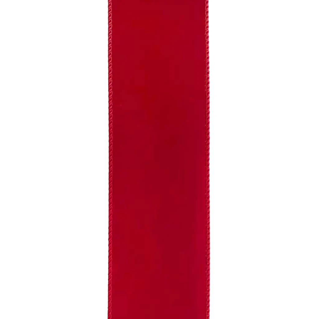 Best Sale ⭐ 2.5" x 90ft. Velvet Solid Ribbon by Celebrate It™ 🥰 Christmas ⭐ 3 Best Sale ⭐ 2.5" x 90ft. Velvet Solid Ribbon by Celebrate It™ 🥰 Christmas ⭐ - Image 3