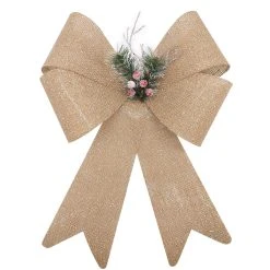 Promo 👏 18" Burlap & Pine Bow by Celebrate It™ ❄ Christmas 🔥
