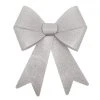 Cheap ⭐ 18" Silver Glitter Bow by Celebrate It™ Christmas 🔥