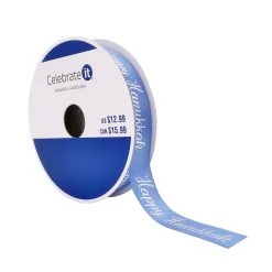 Best reviews of ✔️ 5/8" x 30ft. Satin Foil Ribbon by Celebrate It® Hanukkah ❤️