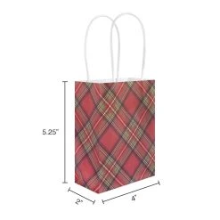 Flash Sale 😍 Micro Plaid Gift Bag Value Pack by Celebrate It™ ⭐ -Celebrate It Sales Shop 10699250 3