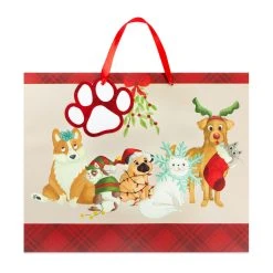 Flash Sale 🎉 Extra Large Vogue Pets Gift Bag by Celebrate It™ 👏 Christmas ⌛