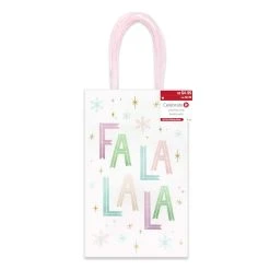 Best Sale 😀 Small Fa La La La Gift Bags, 6ct. by Celebrate It™ Christmas ✨ -Celebrate It Sales Shop 10699605 4