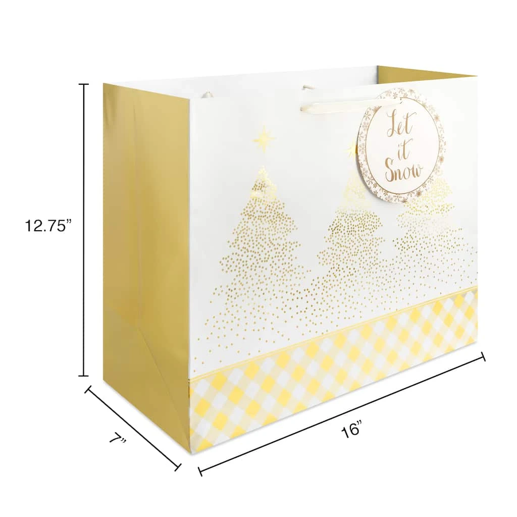 Best Sale π Extra Large Vogue Gold Tree Gift Bag by Celebrate It™ Christmas βοΈ 3 Best Sale π Extra Large Vogue Gold Tree Gift Bag by Celebrate It™ Christmas βοΈ - Image 3