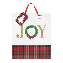Coupon 😉 Jumbo Joy Plaid Gift Bag by Celebrate It™ Christmas 😀 -Celebrate It Sales Shop 10699620 4