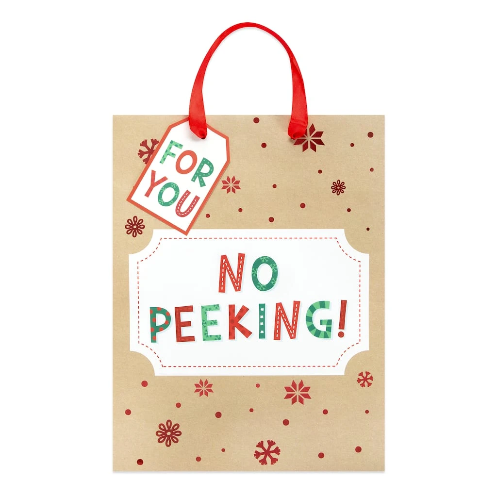 Promo π Large No Peeking! Gift Bags, 2ct. by Celebrate It™ β Christmas π 2 Promo π Large No Peeking! Gift Bags, 2ct. by Celebrate It™ β Christmas π - Image 2
